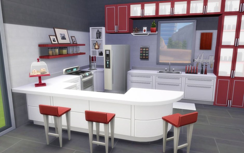 SIMS 3 интерьер
