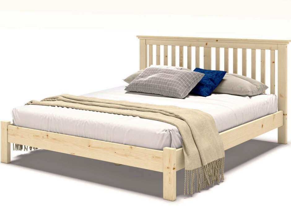 Bed frame Porsgrunn 80/160x200 White