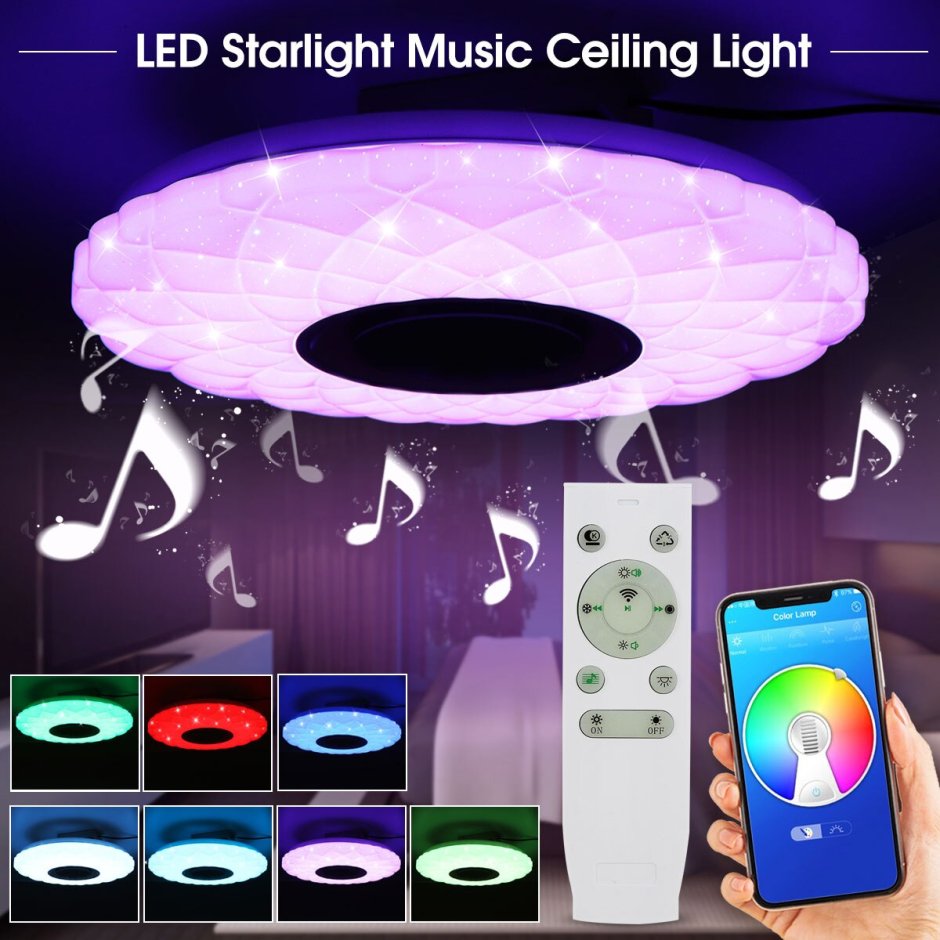 Накладной светильник Citilux cl703m101 Light & Music