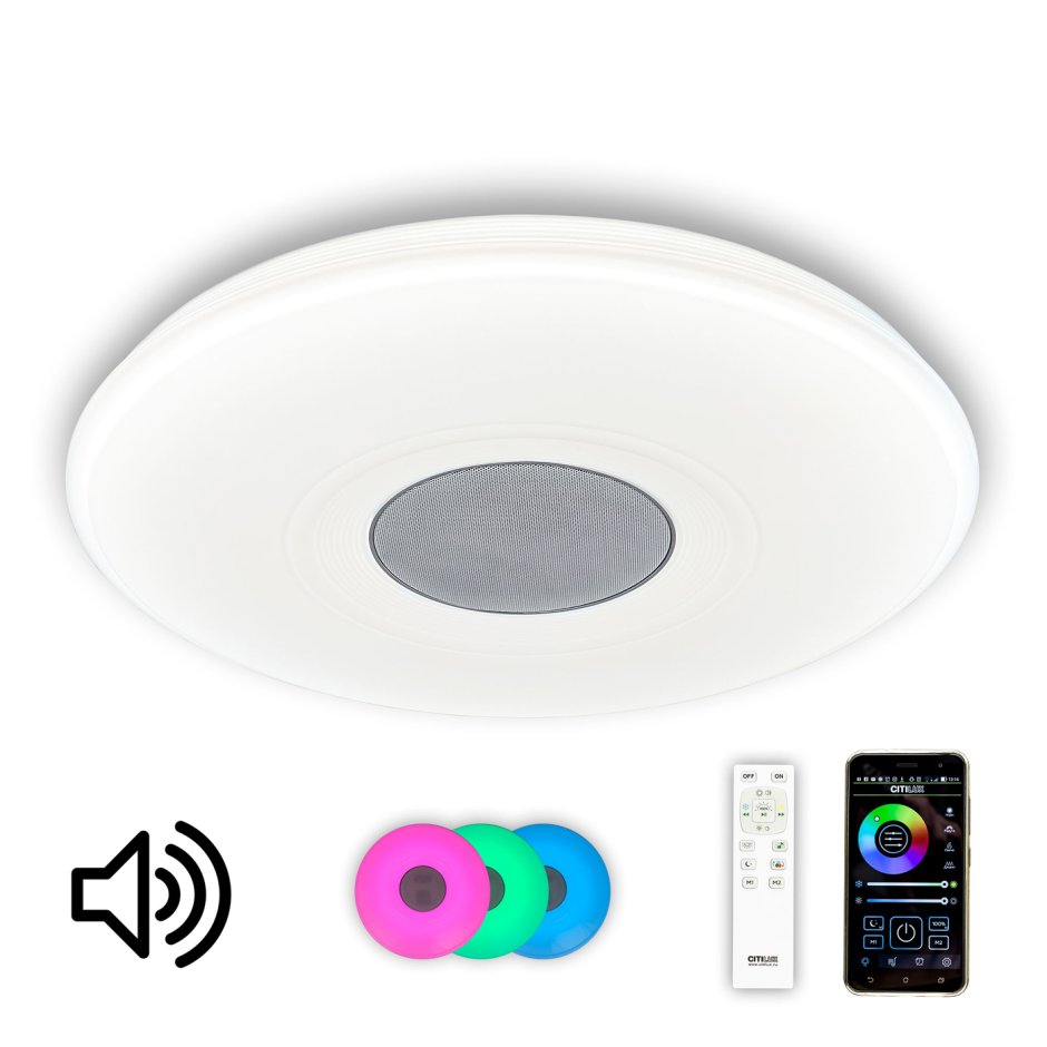 Ritter RGB люстра с динамиком