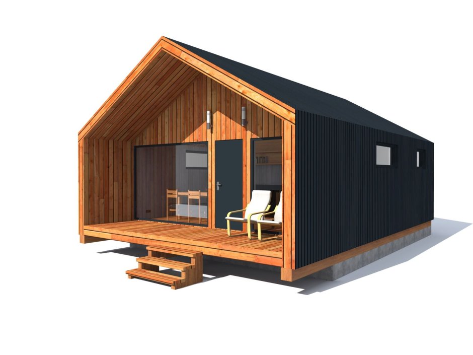 Каркасные мини домики