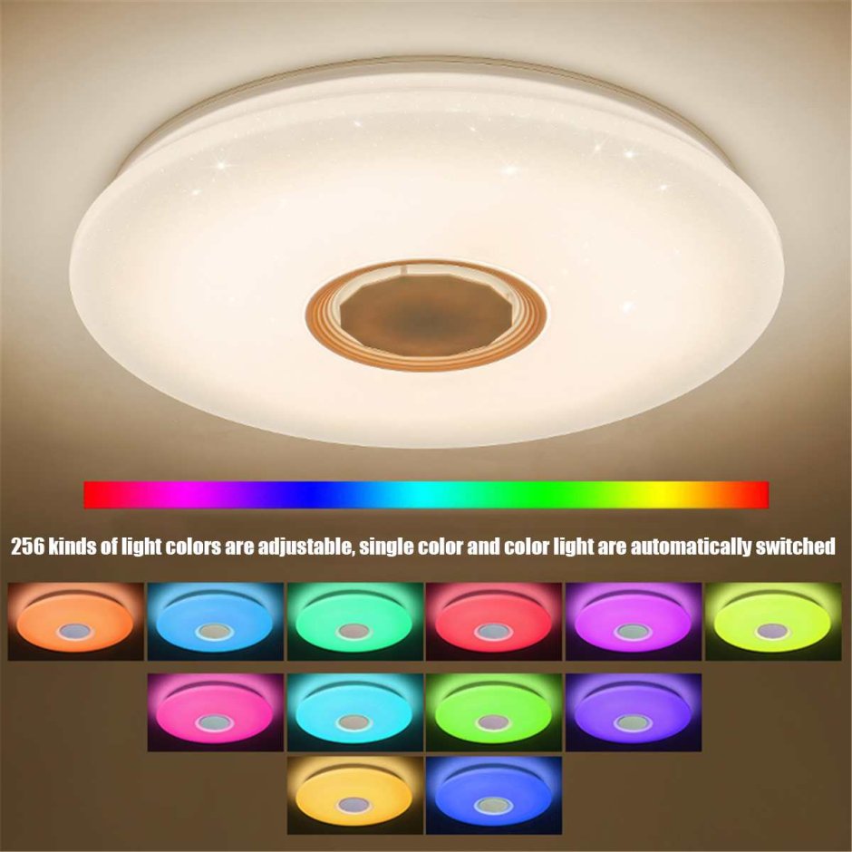 Музыкальная люстра светильник a-Play Classic 60w RGB R estares