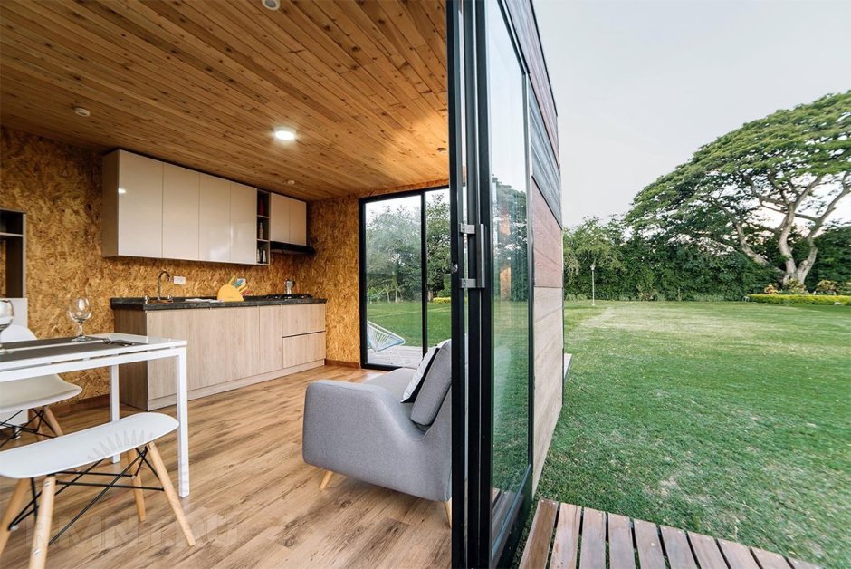 Модульный дом внутри