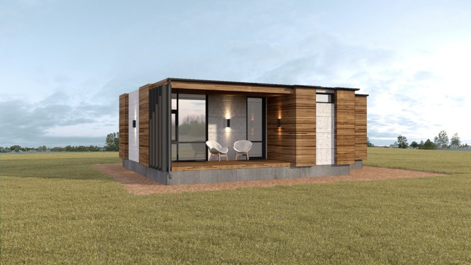 Каркасный дом 60 м2