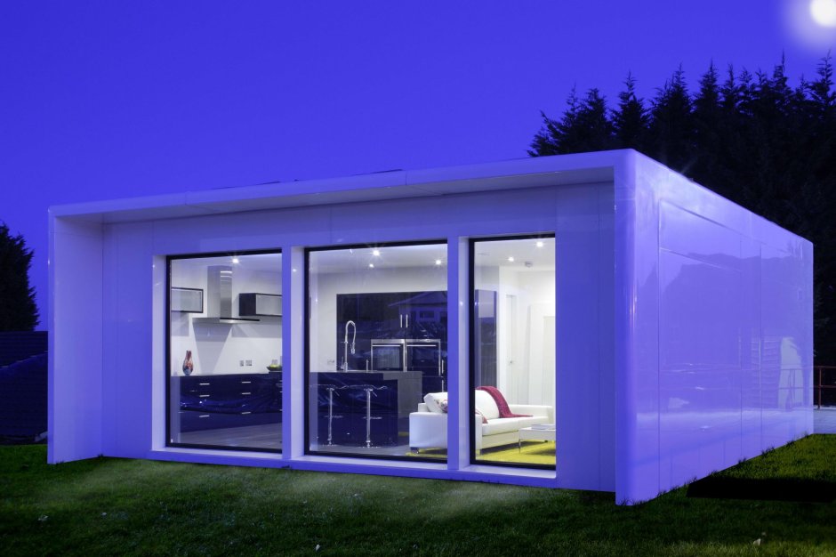 Модульный дом из кубов