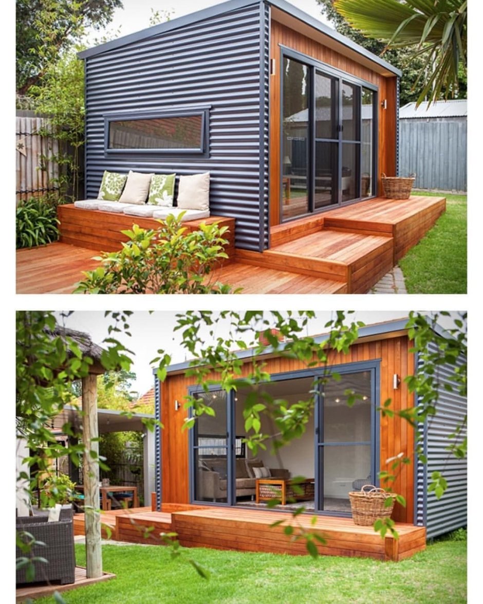 Дачный дом из контейнера