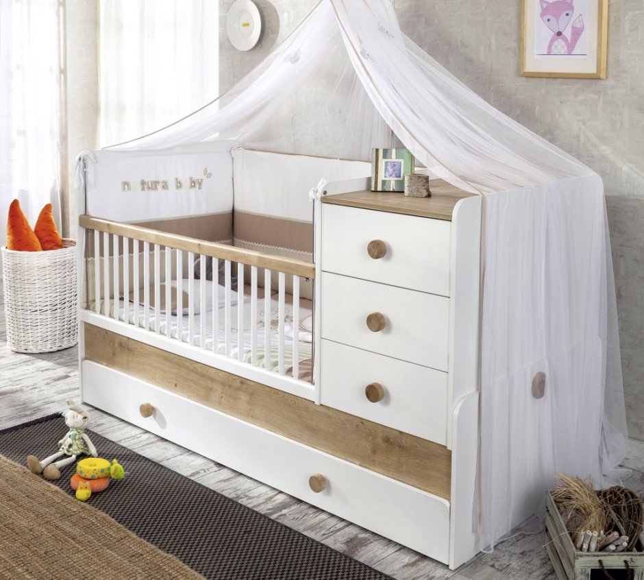 Кровать трансформер Cilek Natura Baby