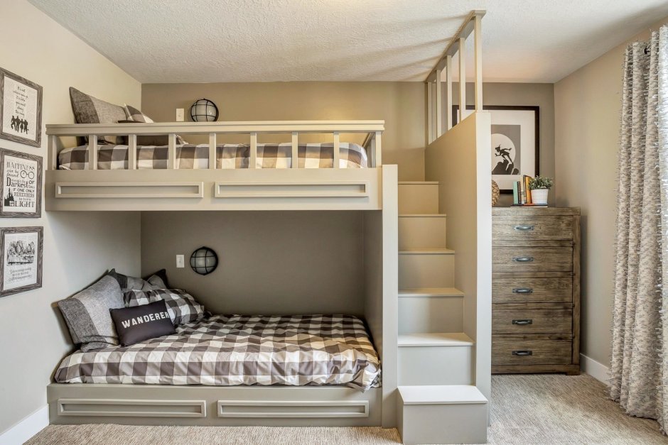 Кровать для троих детей