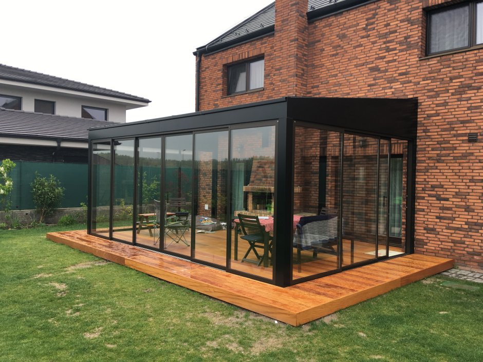 Застекленная веранда