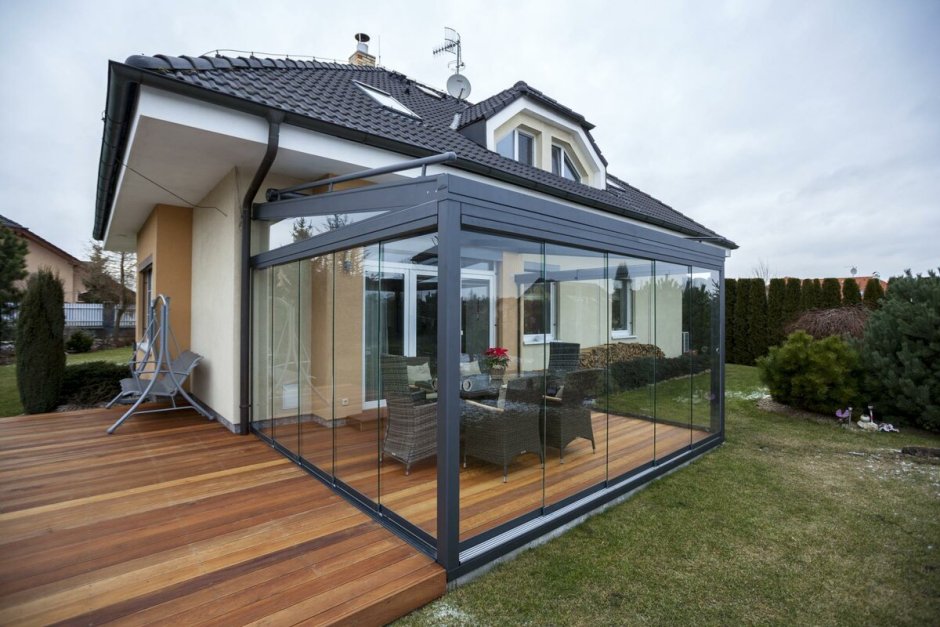 Остекление террас СИАЛ