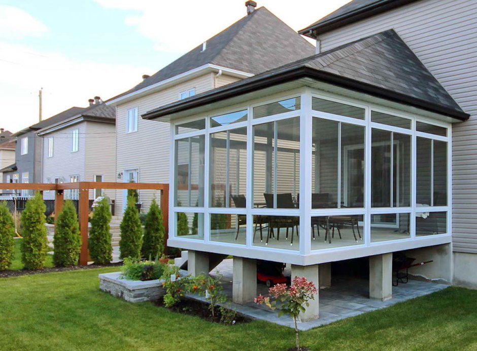 Остекление террас СИАЛ