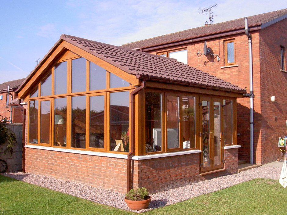 Безрамное остекление для барнхаус