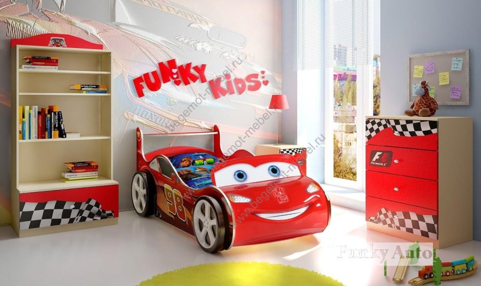 Lightning MCQUEEN Bed