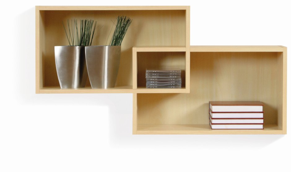 Полка для книг над столом