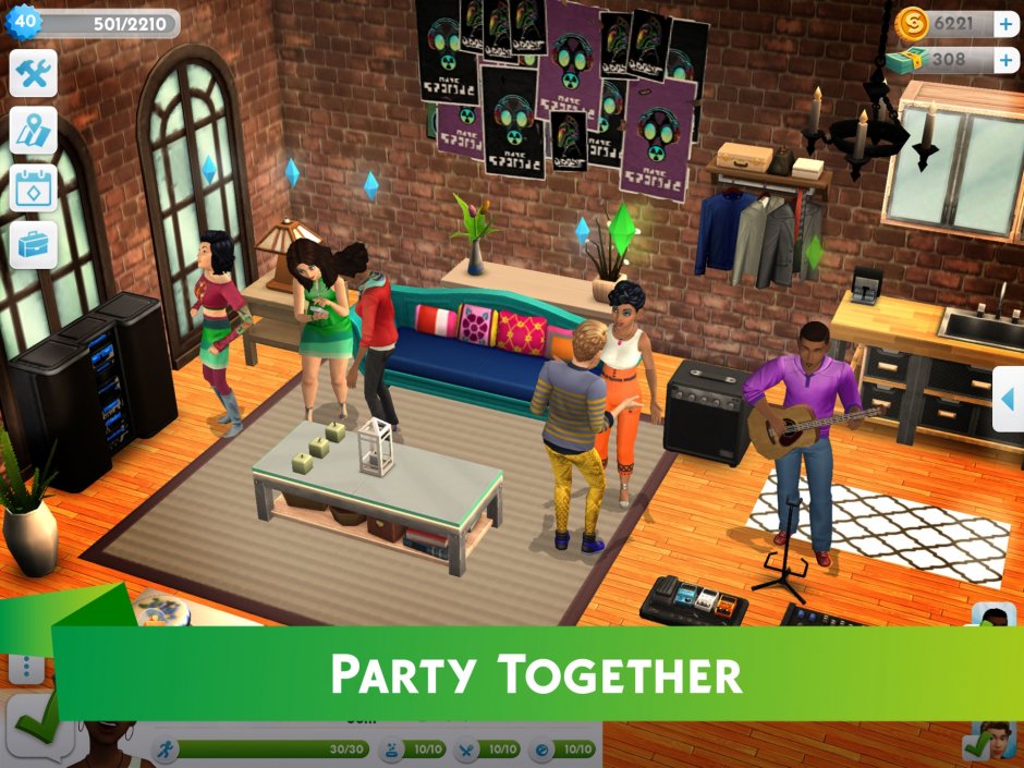 Дом в the SIMS FREEPLAY