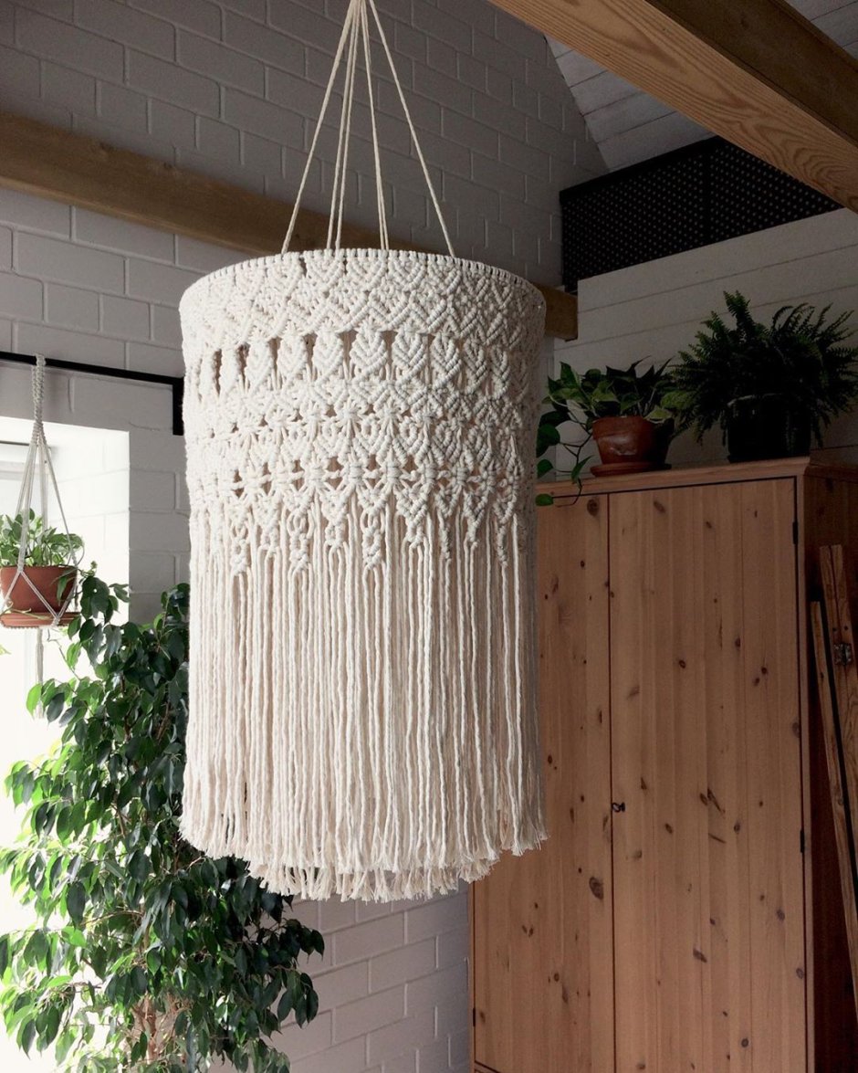 Macrame Lamp