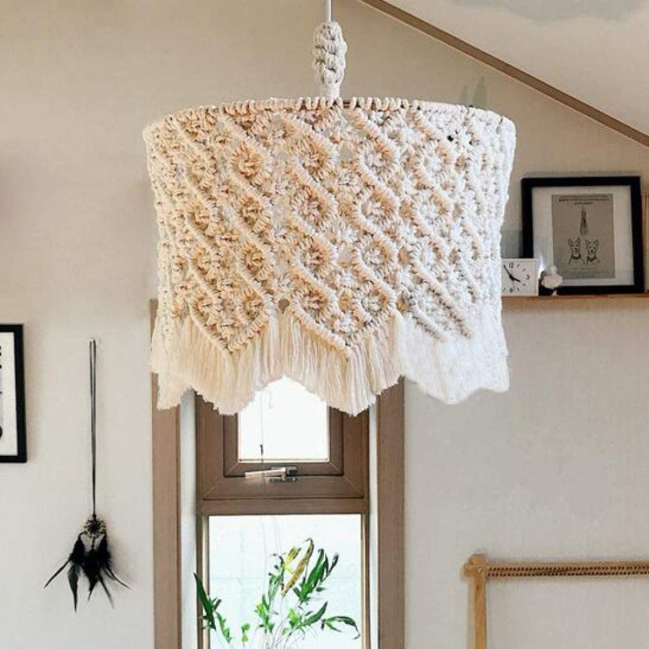 Macrame Chandelier 3ддд