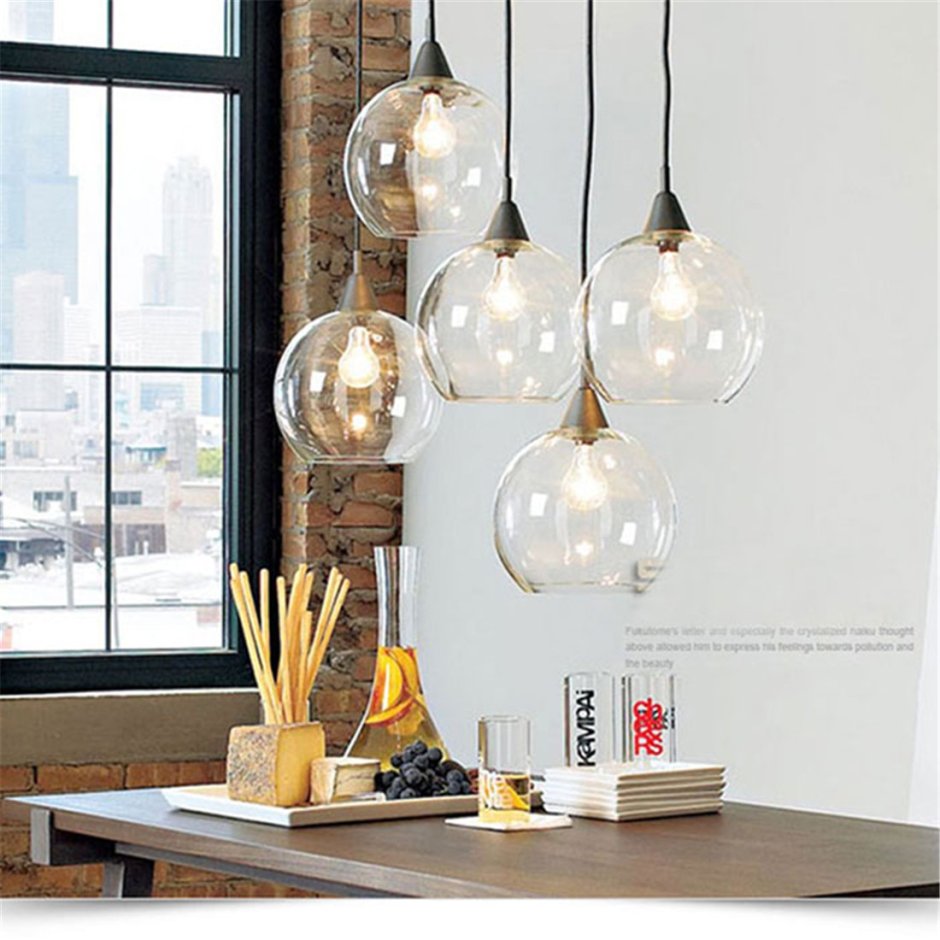 Подвесной светильник Glass Globe Gold 40.2355