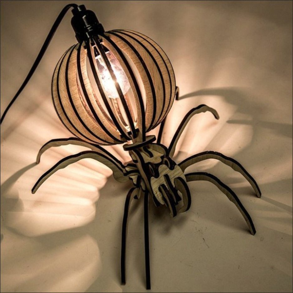 Лампа паук лофт