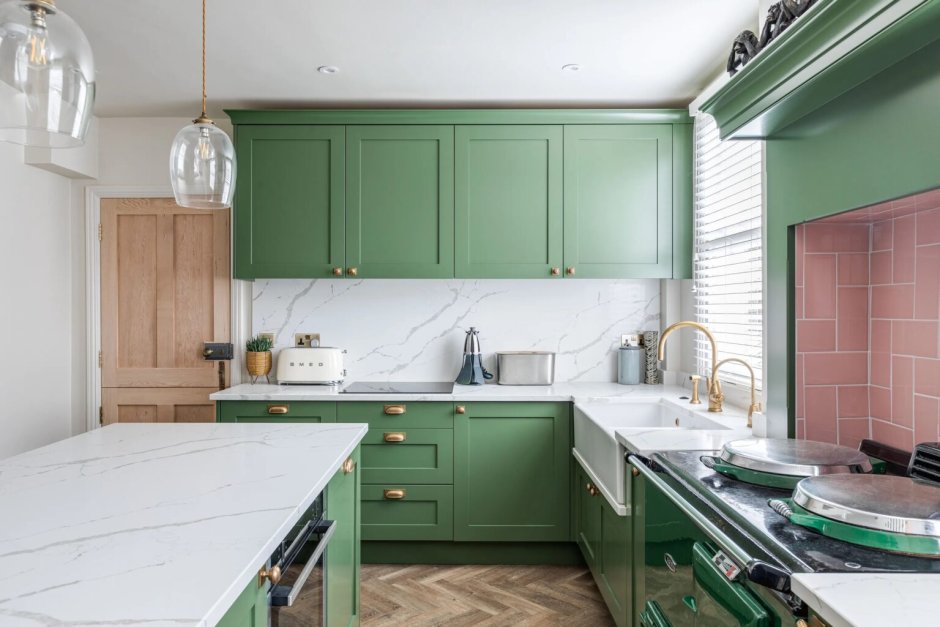 Forest Green 3027 кухня