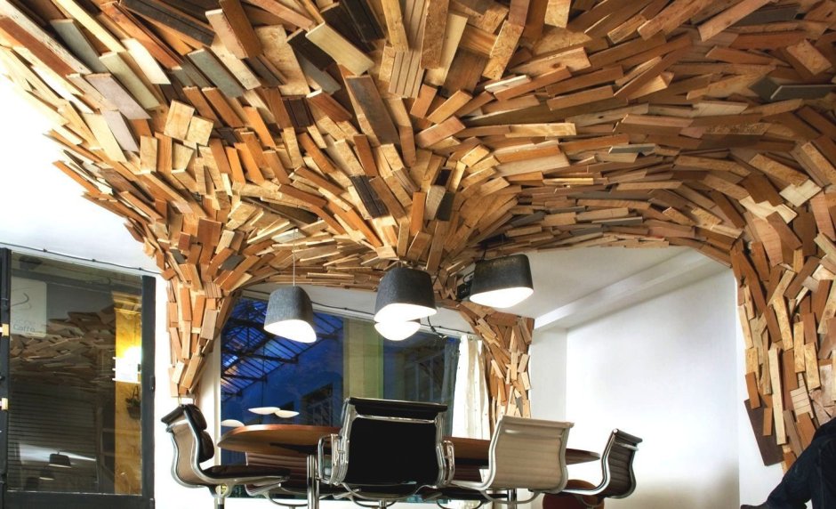 Дерево в интерьере