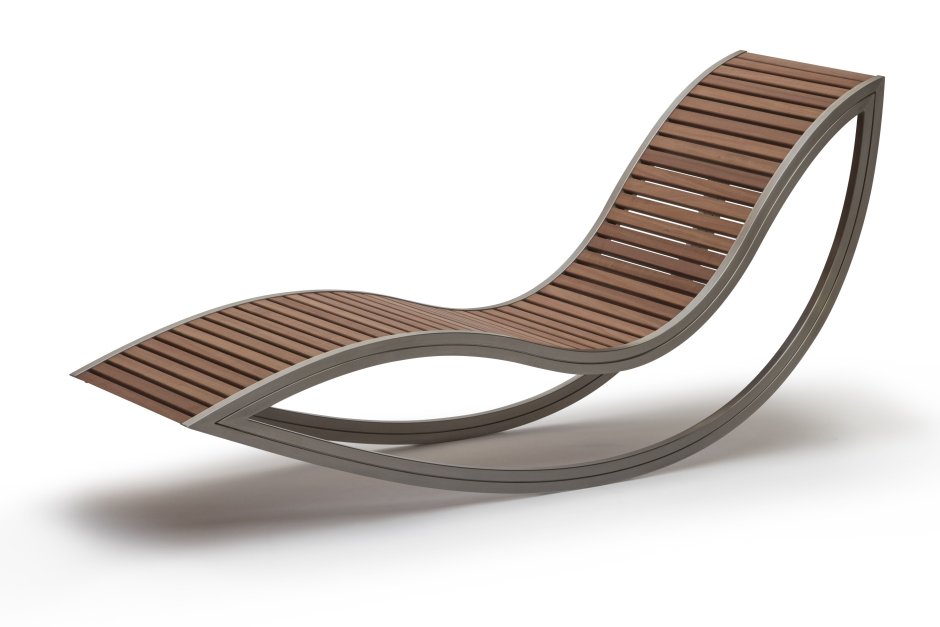 Дизайнерские шезлонги из дерева