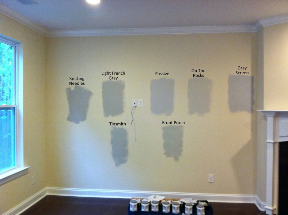 Sherwin Williams палитра серых