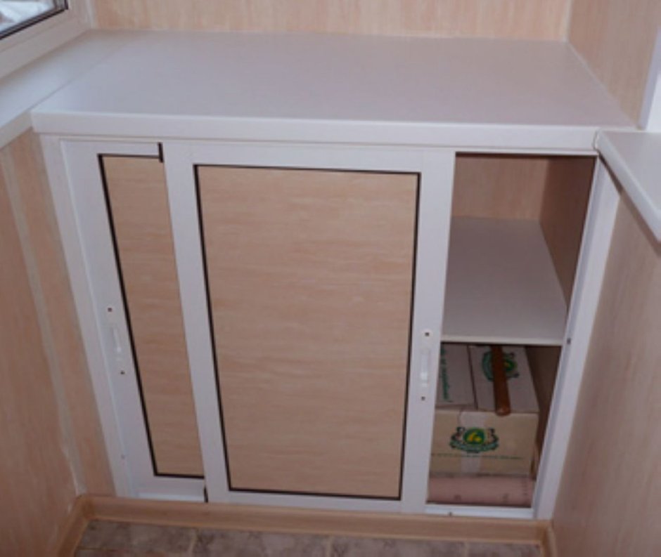 Кухонные шкафы с раздвижными дверцами