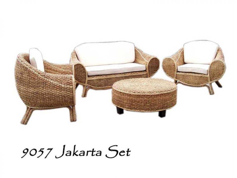 Обеденный комплект из натурального ротанга Джакарта (Jakarta )