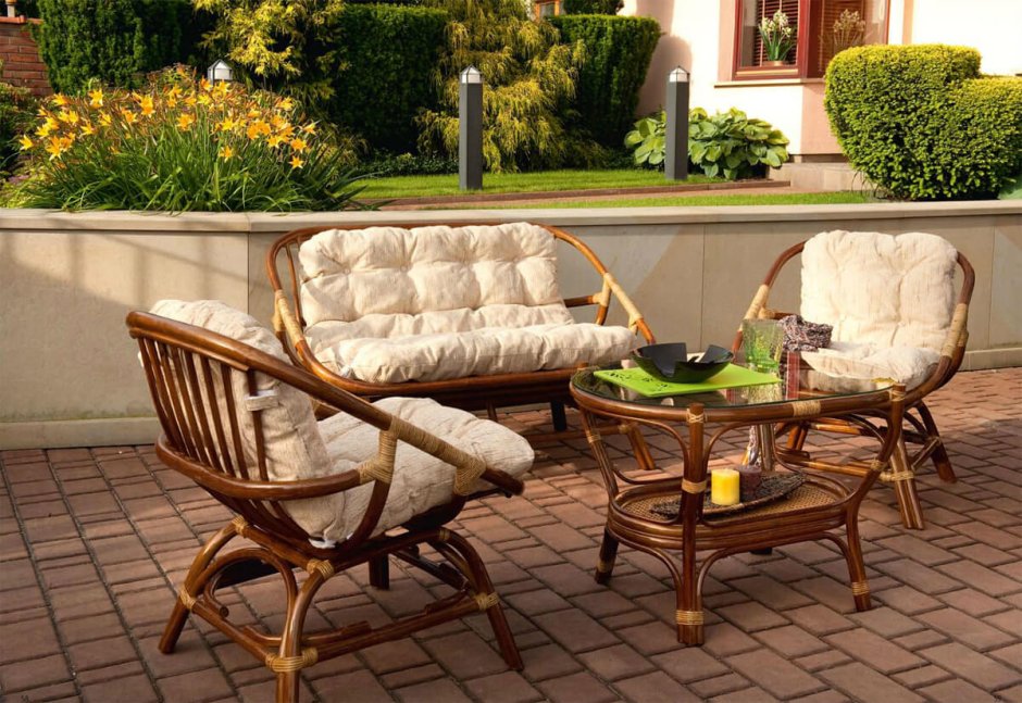 Rattan Bahce mobilyasi
