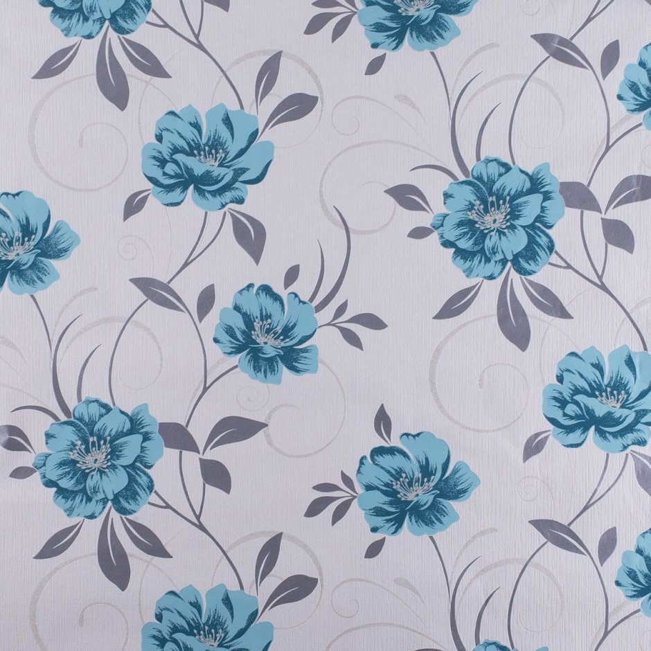 Обои флизелиновые 1.06х10.05 м цветы цвет