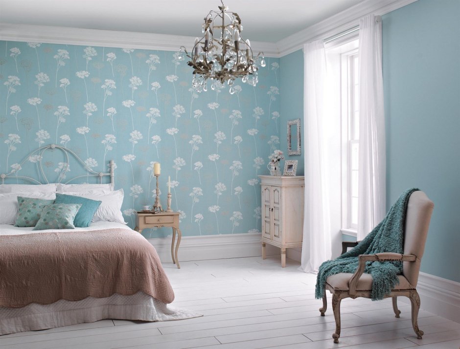 Классический интерьер спальни