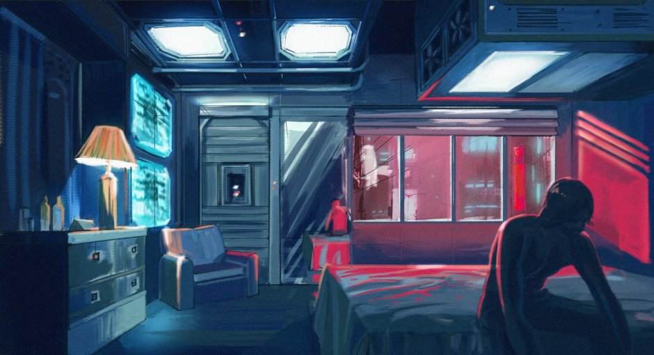 Киберпанк 2077 комната ви