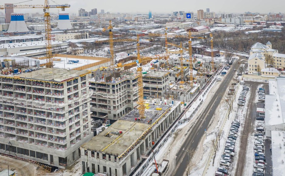 ЖК nice Loft строительство