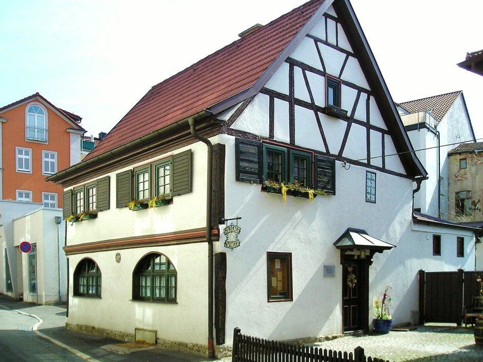 Фахверковый дом в Германии