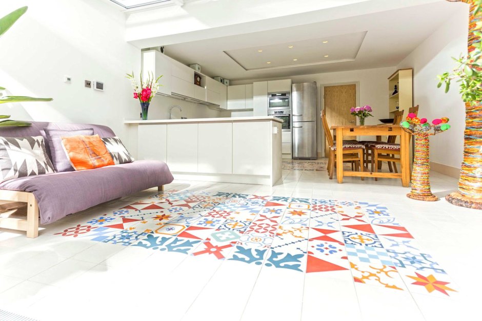 Напольный кафель для кухни