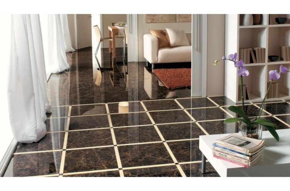 Метлахская плитка в стиле арт деко