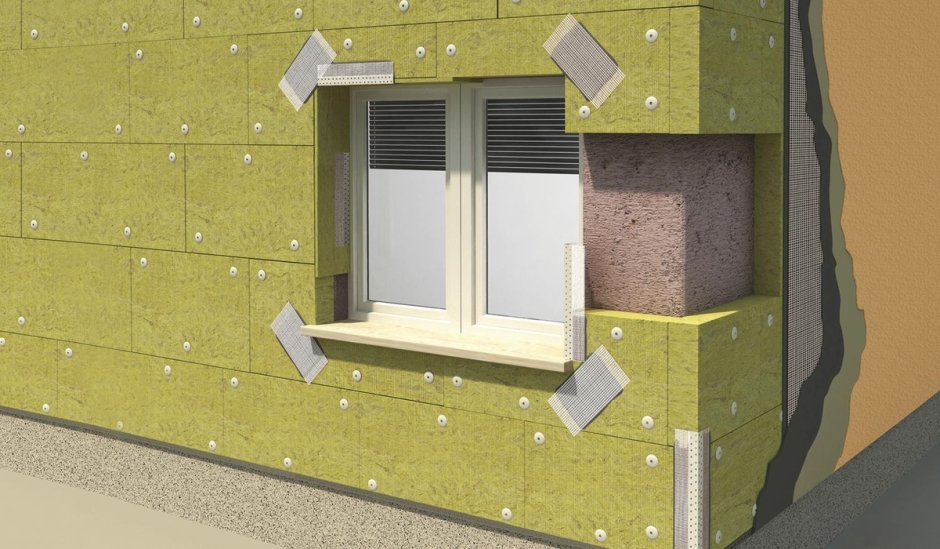 Baswool фасад 140 (140кг/м3) 1200*600*50мм