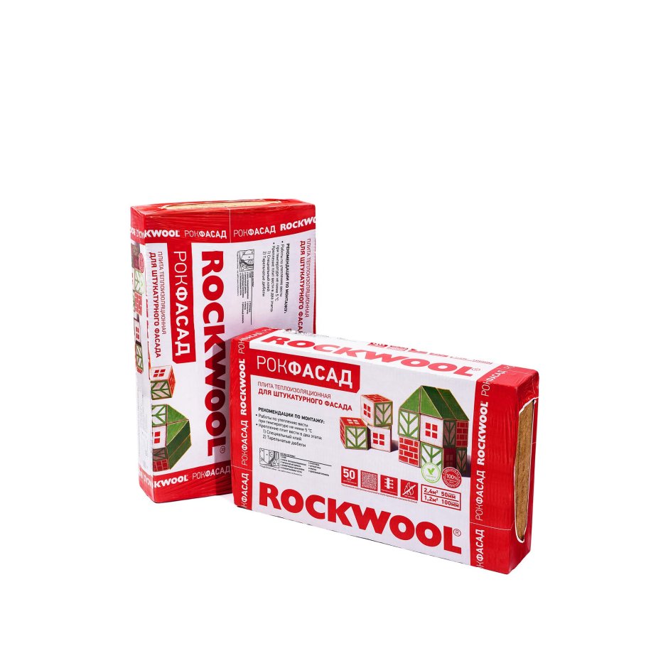 Роквул Рокфасад 1000х600х50 мм