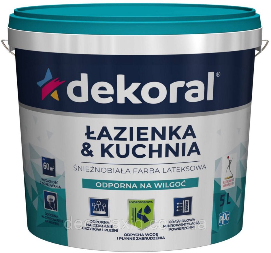 Цветная краска для ванной комнаты
