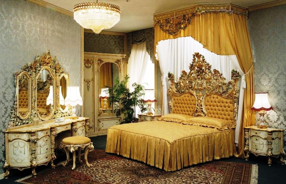 Кровать Барокко 17 век