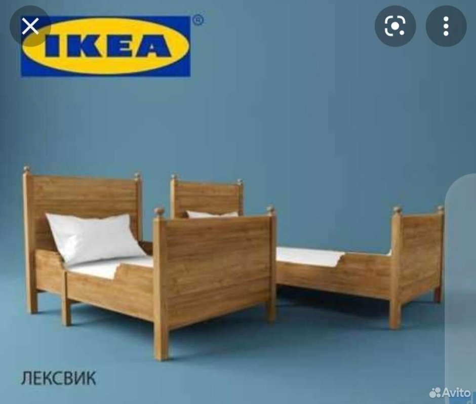 Кровать детская раздвижная икеа деревянная с шашечками сборка