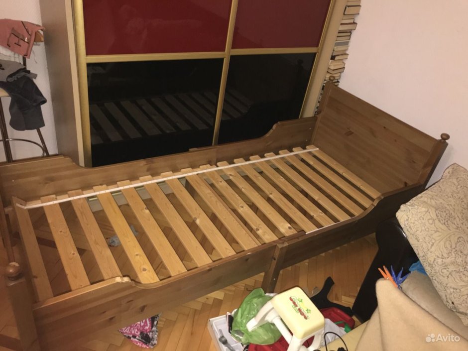 Раздвижная кровать ЛЕКСВИК икеа сборка