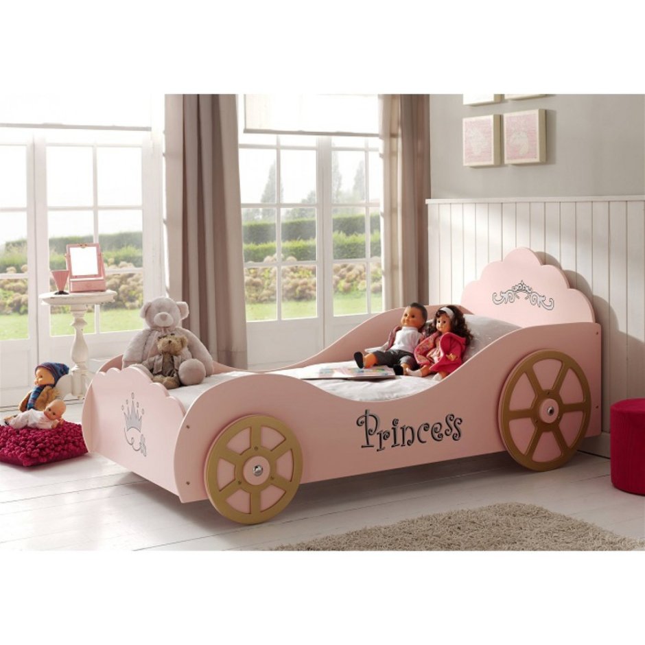 Кровать карета принцессы