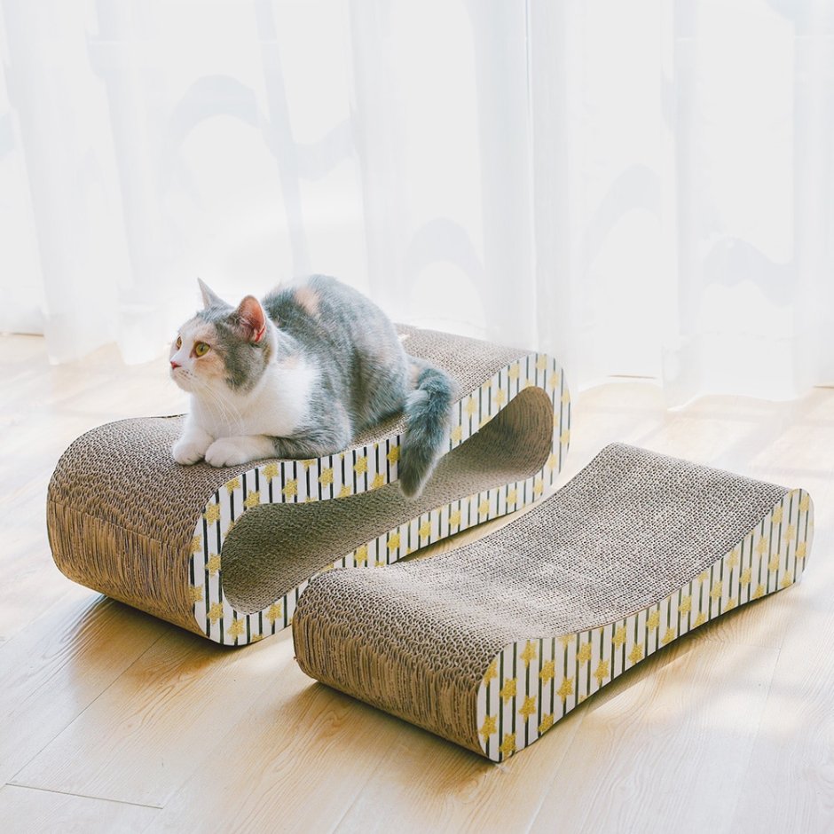 Угловые когтеточки для кошек
