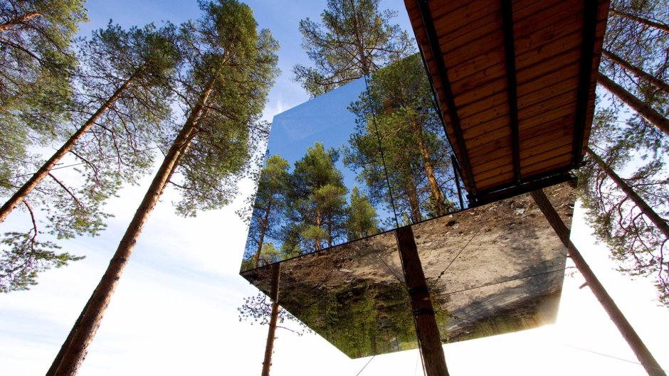 Гостиница на дереве, Швеция (Treehotel)