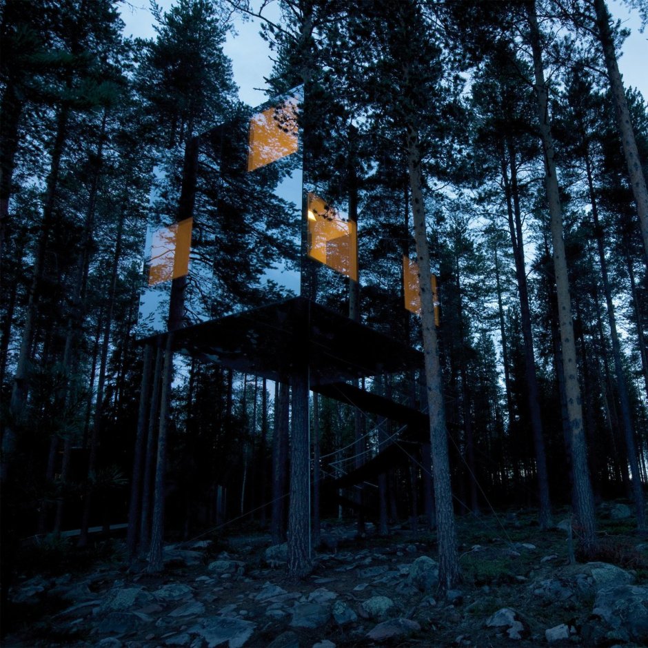 Зеркальный отель в Эстонии