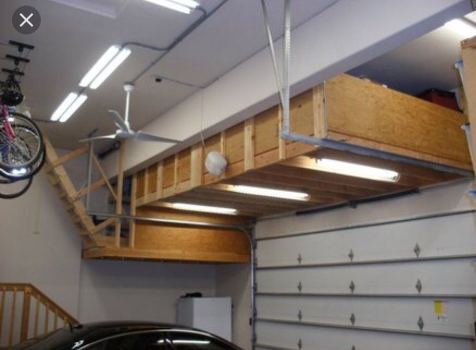 Кронштейн для лестницы в гараж