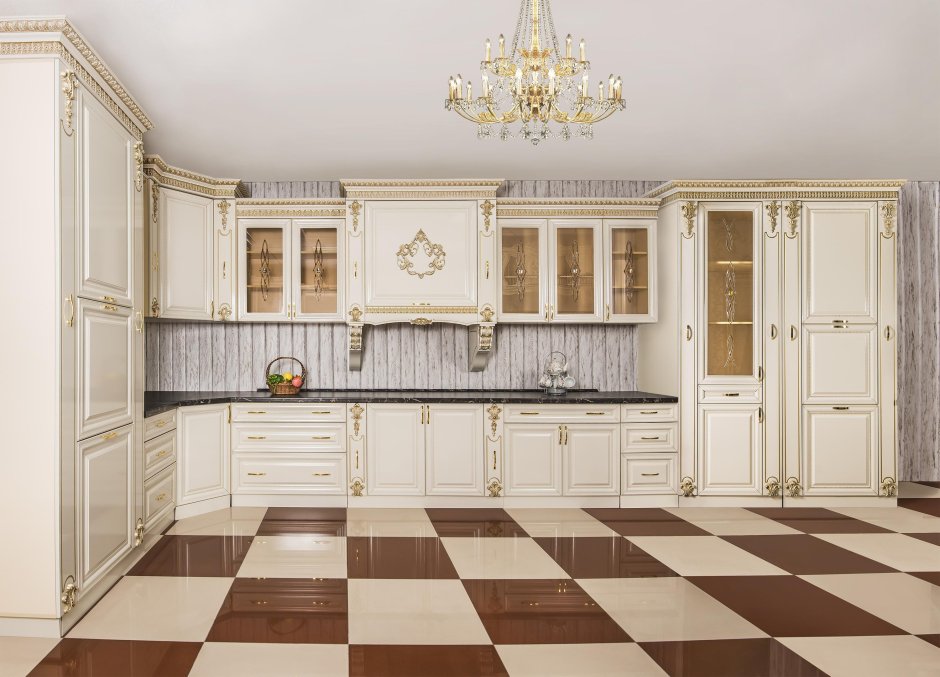 Кухни Неоклассика угловые