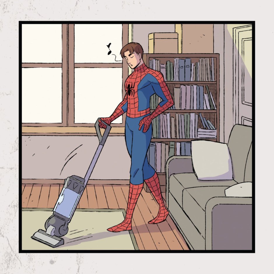 Человек паук у себя дома